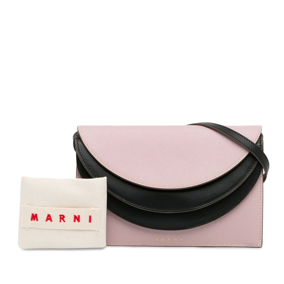 Pre-Loved Marni Triple Flap Crossbody - Picture 12 of 12